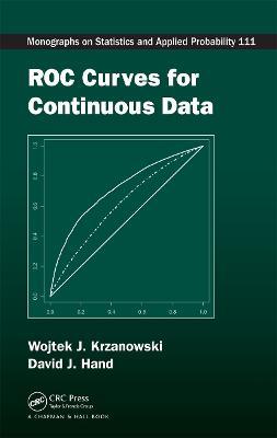 ROC Curves for Continuous Data - Wojtek J. Krzanowski,David J. Hand - cover