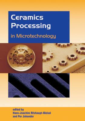 Ceramics Processing in Microtechnology - cover