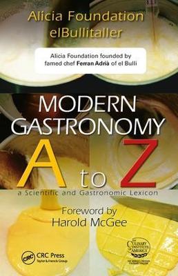 Modern Gastronomy: A to Z - Ferran Adria - cover