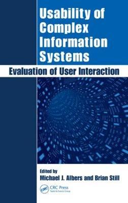 Usability of Complex Information Systems: Evaluation of User Interaction - cover