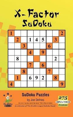 X-Factor SuDoku - Joe Defries - cover