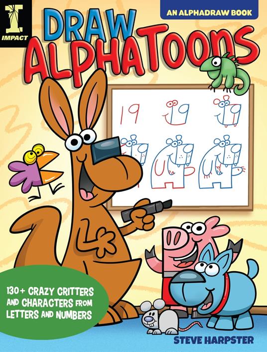 Draw AlphaToons - Steve Harpster - ebook