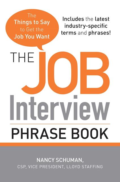 The Job Interview Phrase Book