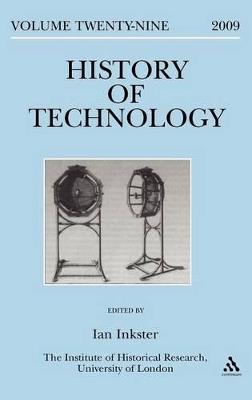 History of Technology Volume 29 - cover