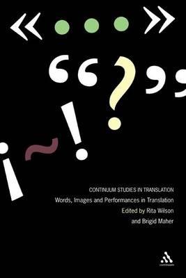 Words, Images and Performances in Translation - cover