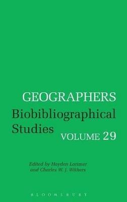 Geographers: Biobibliographical Studies, Volume 29 - cover