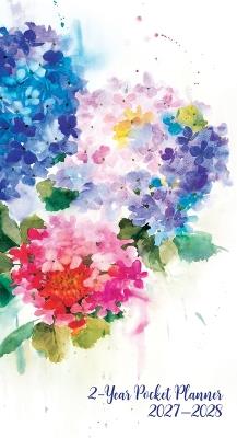 2027-28 Hydrangeas 2-Year Pocket Planner (24-Month Calendar) - cover