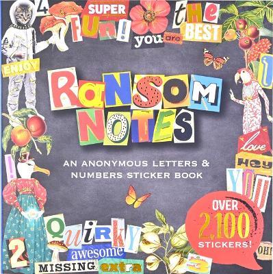 Ransom Notes Sticker Book (Over 2100 Stickers!) - cover