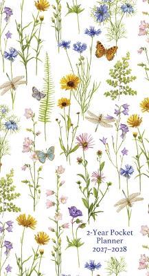 2027-28 Wildflower Garden 2-Year Pocket Planner (24-Month Calendar) - cover