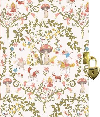 Enchanted Forest Locking Journal (Diary with Lock) - cover