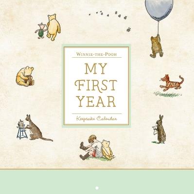 Winnie-The-Pooh a First Year Calendar (13-Month with 75 Stickers) - cover