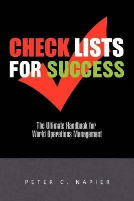 Check Lists for Success - Peter C Napier - cover