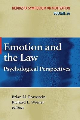 Emotion and the Law: Psychological Perspectives - cover