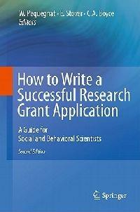 How to Write a Successful Research Grant Application: A Guide for Social and Behavioral Scientists - cover