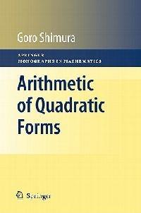 Arithmetic of Quadratic Forms - Goro Shimura - cover