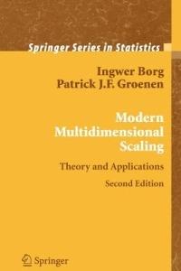 Modern Multidimensional Scaling: Theory and Applications - I. Borg,P. J. F. Groenen - cover