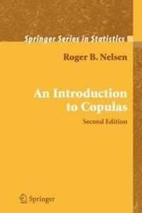 An Introduction to Copulas - Roger B. Nelsen - cover