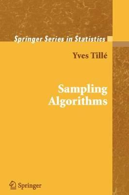 Sampling Algorithms - Yves Tillé - cover
