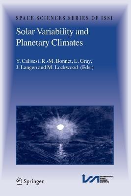 Solar Variability and Planetary Climates - cover