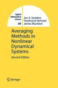 Averaging Methods in Nonlinear Dynamical Systems - Jan A. Sanders,Ferdinand Verhulst,James Murdock - cover