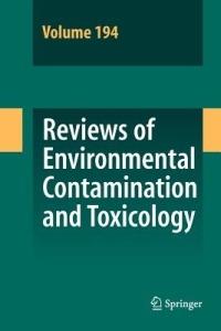 Reviews of Environmental Contamination and Toxicology 194 - cover