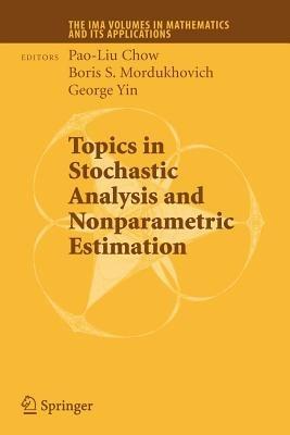 Topics in Stochastic Analysis and Nonparametric Estimation - cover