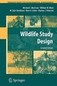 Wildlife Study Design - Michael L. Morrison,William M. Block,M. Dale Strickland - cover