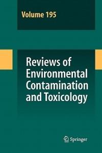 Reviews of Environmental Contamination and Toxicology 195 - cover