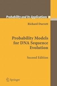 Probability Models for DNA Sequence Evolution - Richard Durrett - cover