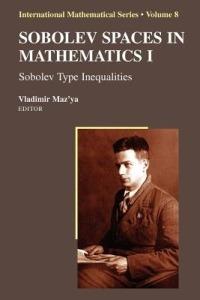 Sobolev Spaces in Mathematics I: Sobolev Type Inequalities - cover