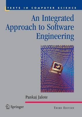 An Integrated Approach to Software Engineering - Pankaj Jalote - cover