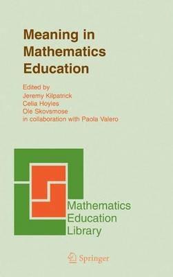 Meaning in Mathematics Education - cover