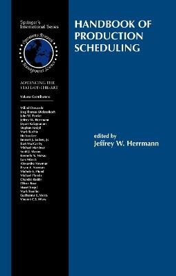 Handbook of Production Scheduling - cover