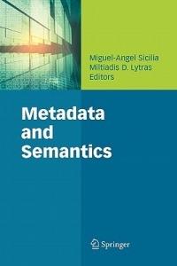 Metadata and Semantics - cover