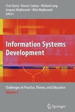 Information Systems Development: Challenges in Practice, Theory, and Education Volume 2