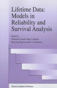 Lifetime Data: Models in Reliability and Survival Analysis - cover