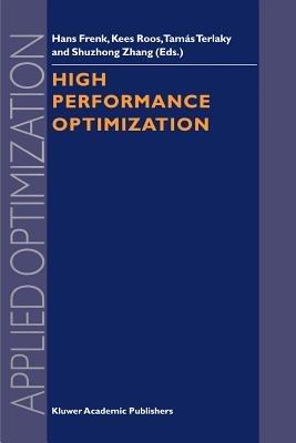 High Performance Optimization - cover