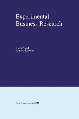 Experimental Business Research - cover