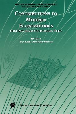Contributions to Modern Econometrics: From Data Analysis to Economic Policy - cover