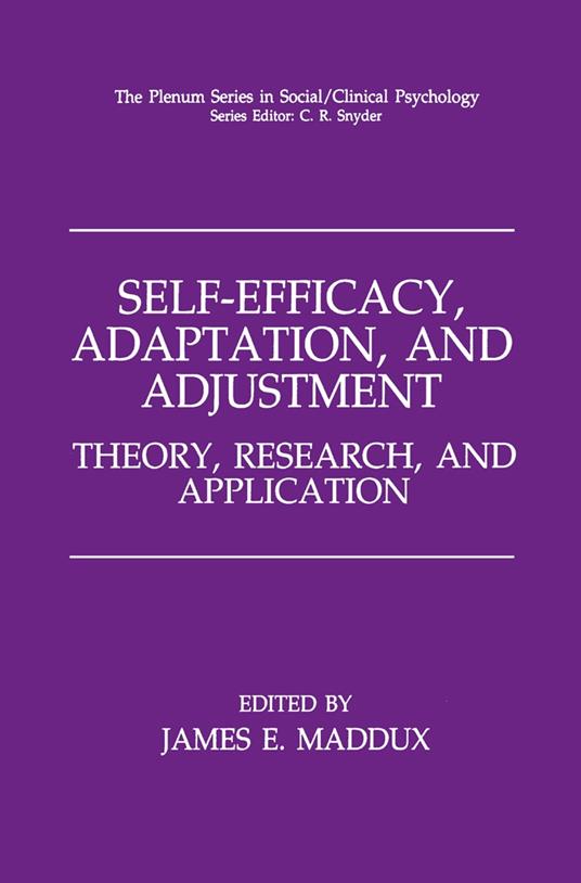 Self-Efficacy, Adaptation, and Adjustment