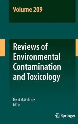 Reviews of Environmental Contamination and Toxicology Volume 209 - cover
