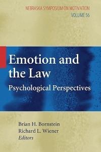 Emotion and the Law: Psychological Perspectives - cover