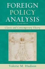 Foreign Policy Analysis: Classic and Contemporary Theory