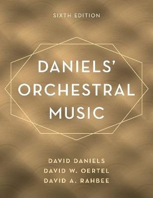Daniels' Orchestral Music - David Daniels,David W. Oertel,David A. Rahbee - cover