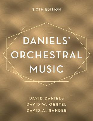 Daniels' Orchestral Music - David Daniels,David W. Oertel,David A. Rahbee - cover