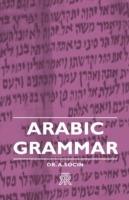Arabic Grammar - Dr. A. Socin - cover