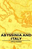 Abyssinia and Italy - Emile, Burns - cover