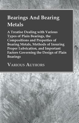 Bearings And Bearing Metals - Anon - cover
