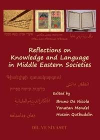 Reflections on Knowledge and Language in Middle Eastern Societies - cover