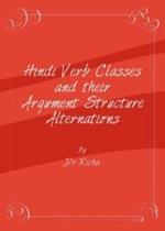 Hindi Verb Classes and their Argument Structure Alternations